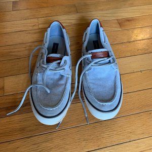 Tommy Hilfiger denim boat shoes